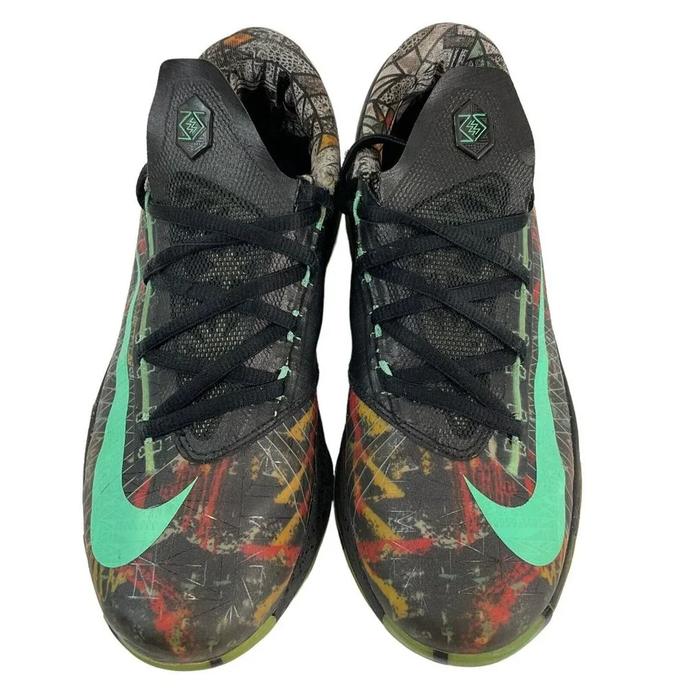 Nike Shoes Youth Size 4.5 All Star Gumbo League Illusion 599477-900 Glow Black - Picture 4 of 13